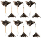 Superio Ostrich Feather Duster Fluffy Dust Remover, with Wooden Handle Reusable for Cleaning Homes, Ceilings, and Furniture (12 Pack) - Image 2