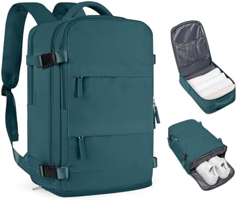 coofay Large Travel Backpack For Women Men Airline Approved Carry On Backpack Flight Approved Waterproof Sports Luggage Backpack Casual Daypack Small Hiking Backpack by coofay