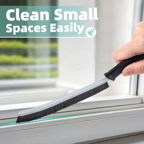 TQRR 2Pcs Cleaning Brush, Grout Brush, Hard Bristle Crevice Cleaning Brush - Image 2