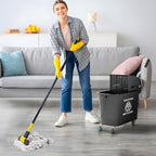 KeFanta 60" Heavy Duty Commercial Mops,Looped-End String Industrial Mop - Image 7