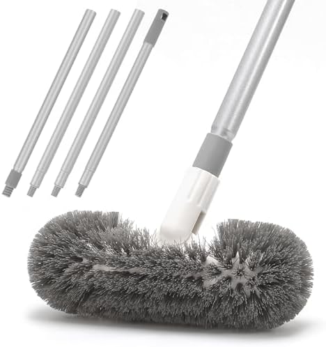 Hoklnuse Deck Brush 120°Swivel Floor Scrubber Shower Scrub Brush by HOKLNUSE