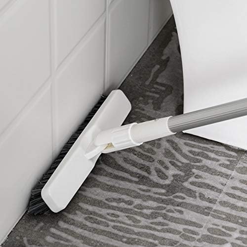 Grout Brush Scrubber with 51.2" Long Extendable Telescopic Handle Cleaning Brush with V-Shaped Bristles Built Scrub Brush Perfect for Bathroom,Kitchen,Tub,Tile,Hard-to-Reach Corners - Image 7