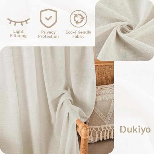 Kitchen Curtains 36 Inch Length 2 Panels Cafe Bathroom Short Window - Image 2