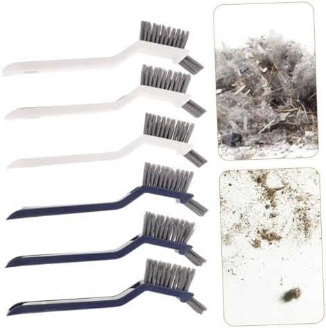 Ipetboom 6pcs Edge Brush Grout Removal Tool Cleaning Brush for Spaces Tile Floor - Image 7