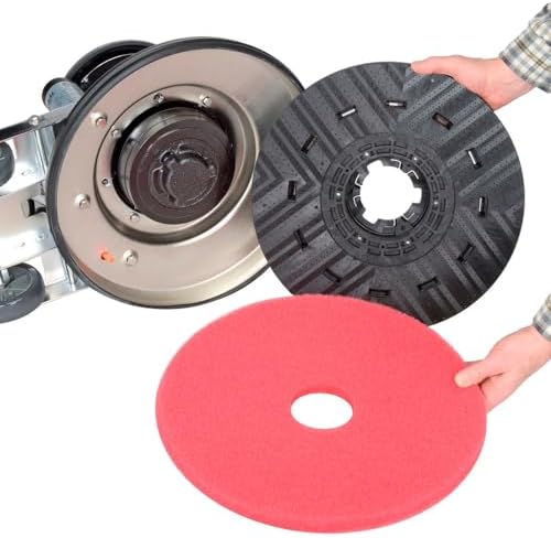 Global Industrial Corded Low Speed Floor Machine, 17" Cleaning Path - Image 4