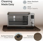 Ibyx Appliance Slider, Sliding Tray for Coffee Maker, 21 x 15 in, Brown - Image 4