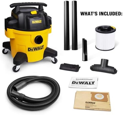DEWALT DXV06PZ 4 Peak HP Shop Vacuum Wet/Dry, 6 Gal Shop Vac with Blower - Image 5