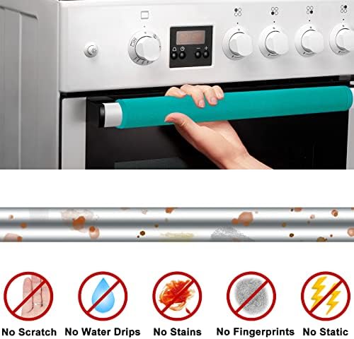 7Pcs Refrigerator Door Handle Cover Washable Kitchen Appliance Decor Handles Fridge Oven Microwave Dishwasher Antiskid Protector, Keep Off Fingerprints Food Stains - Image 3