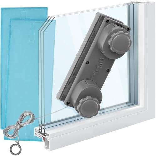 Tyroler Glider R-3 AFC Magnetic Window Cleaner Tool Fits Windows 0.24"-1.5" by TyrolerBrightTools