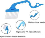 2pcs Hand-held Groove Gap Cleaning Tools Door Window Track Kitchen Cleaning Brushes (Sky Blue) - Image 6