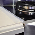 Stove Counter Gap Cover - 25 Inch Silicone Oven Gap Filler 2 Pack Clear by Mofason