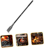 Mobestech Charcoal Ash Scraper with Aluminum Handle for Oven and Grill - Image 4
