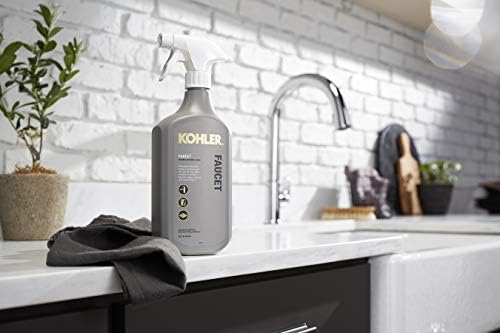 KOHLER K-EC23723-NA Faucet Cleaner, Kitchen and Bathroom Cleaner, 28 FL Oz (Pack of 2) - Image 6