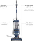 Shark Navigator Lift-Away ADV Upright Vacuum, HEPA Filter, Blue Jean, LA301 - Image 7