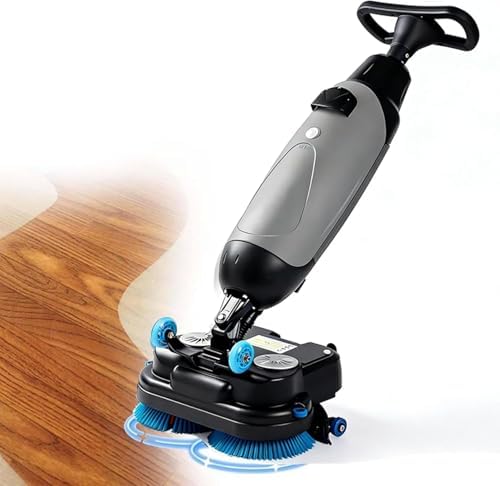 Commercial Floor Scrubber Machine, Electric Buffer Polisher, Dual by Unknown
