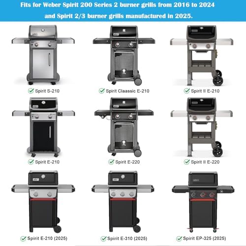 Full Size Griddle Inserts for Weber Spirit 200 & II 200 Series Gas Grills - Image 5