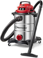Vacmaster VOC812SF 1101 8-Gal 6 Peak HP Stainless Steel Wet/Dry Vac Red by Unknown