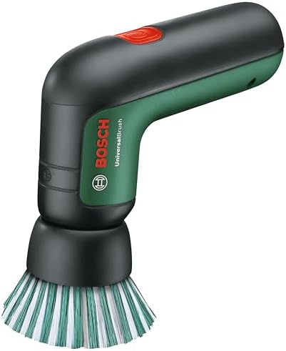 Bosch Electric Cleaning Brush UniversalBrush (3.6 Ah Integrated Battery, 1 Micro USB Charger and 4 Cleaning attachments Included, in Carton Packaging) by Unknown
