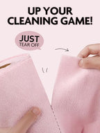 Fantasticlean Kitchen Towels Roll, 80 Sheets, 10'' (Pink,Grayish,Beige,Tan) - Image 2
