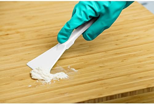 SPARTA Polypropylene Scraper Tool Food Safe Scraper for Removing Caked-On Residue in Commercial Kitchens, Plastic, 7.82 x 3 Inches, White - Image 4