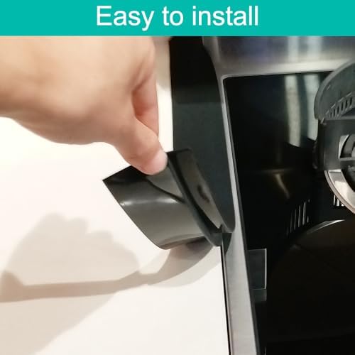 Mofason Stove Gap Covers - 21 Inch Silicone Stove Gap Filler Black - Image 4