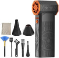 170000RPM Electric Air Duster Rechargeable Cordless Cleaner for Gaming Setup Keyboard PC Console Repair Tool with Multi Nozzles Compressed Air Alternative by Unknown