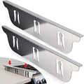 Stove Cover, Stove Guard, Stainless Steel Stove Gap Covers, Heat Resistant & Easy to Clean Stove Counter Gap Cover, Kitchen Stove Counter Gap Cover Eliminates Gap Between Counter & Appliances (2 pcs) by KOZYLAND