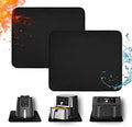 2 PCS Heat Resistant Mats for Countertop Air Fryer, 29.5x21in Black by Amerbro