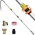 18FT Reach Gutter Cleaning Tool, Gutter Wand with Hose Attachment by Unknown