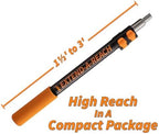 1.5-3 ft Long Paint Roller Extension Pole, Multi-Purpose Telescopic Handle - Image 3