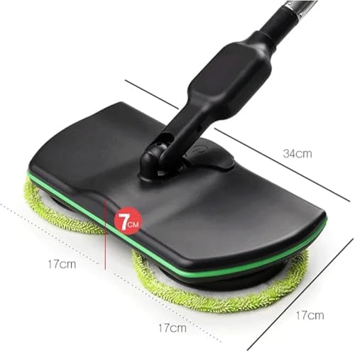 Cordless Electric Mop - Floor Scrubber and Polisher Machine for Efficient Floor Cleaning, Includes Replacement Pad for Home Use - Image 7