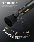 Fanttik Flip G10 Nano AutoCare Electric Car Interior Detailing Brush - Image 4
