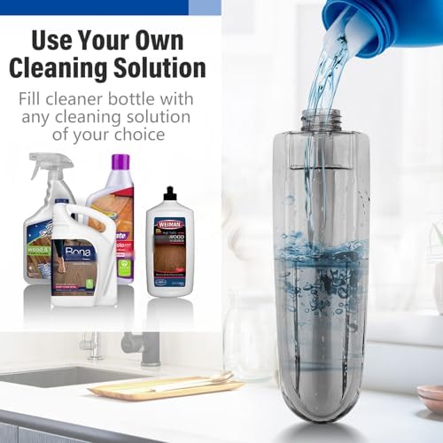 Spray Mop for Floor Cleaning, 2 Pack with Refillable Bottles & Pads - Image 4