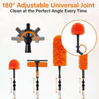 26FT High Reach Duster with Extension Pole 5-20FT, 4-in-1 Cleaning Kit - Image 6