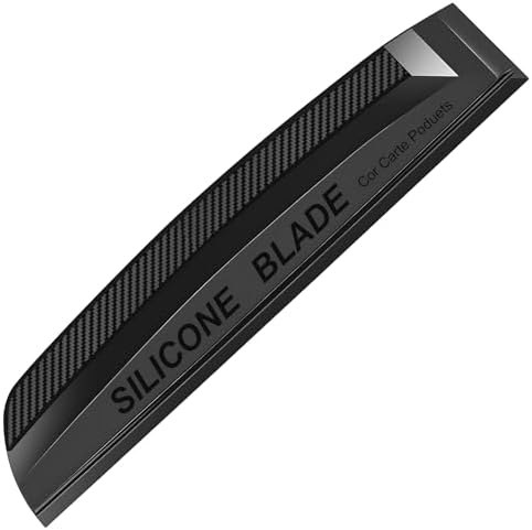 Side Mirror Squeegee, Window Cleaner Tool, Retractable Car Side Mirror Squeegee with Telescopic Long Handle, Car Mini Portable Window Cleaner Tool for Rainy Weather (Black-2) by Unknown
