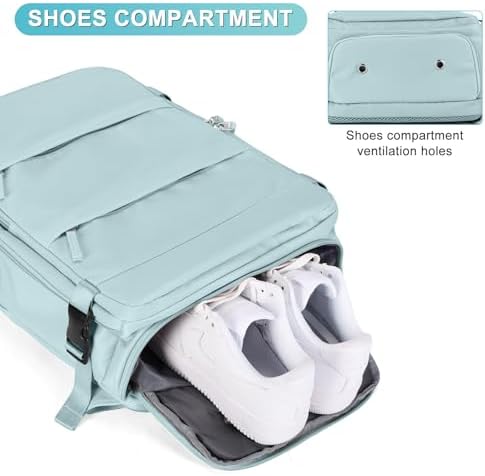 coofay Large Personal Item Travel Backpack For Women Men Airline Approved Carry On Backpack Flight Approved Waterproof Sports Luggage Backpack Casual Daypack Small Hiking Backpack - Image 5