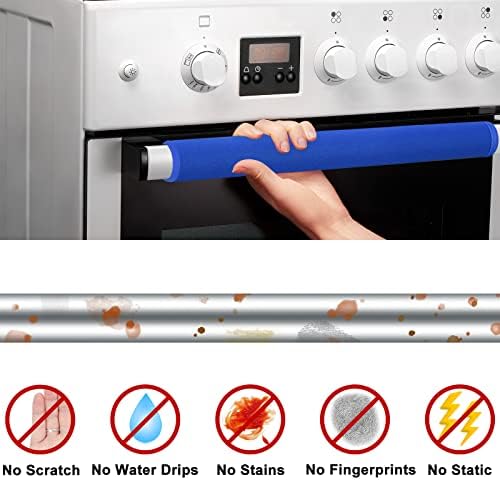 7Pcs Refrigerator Door Handle Cover Washable Kitchen Appliance Decor Handles Fridge Oven Microwave Dishwasher Antiskid Protector, Keep Off Fingerprints Food Stains - Image 3
