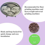 Diamond Polishing Pucks for Floor Grinding Machine, 3 Inch Resin Bond Discs for Concrete, Terrazzo, Marble, Granite, 50#, 9PCS - Image 3