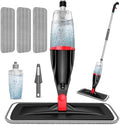 Spray Mops for Floor Cleaning: Hardwood Floor Mop Wet Mop & 3 Washable Pads by EXEGO