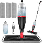 Spray Mops for Floor Cleaning: Hardwood Floor Mop Wet Mop & 3 Washable Pads by EXEGO