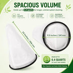 Replacement Filter Compatible with Hoover C2401 commercial backpack vacuum – fits hoover backpack vacuum bags and hoover vacuum filters for shoulder vac pro – Part Number 2KE2110000 - Image 4