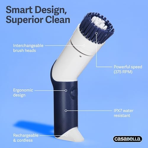 Casabella Power Spin Handheld Scrubber - Image 4