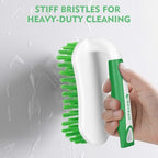 SetSail Scrub Brush, Stiff Bristle Cleaning Scrubber, 2 Pack(Green) - Image 5