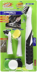 Sonic Scrubber – Super Electric Cleaning Brush | 3 Heads & 4 Multi-Firm Pads to Scrub, Polish & Clean Tile, Grout, Kitchen, Bathroom & More | Water-Resistant | Well-Loved in Japan by SONICSCRUBBER