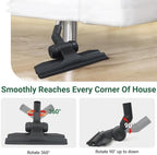 EZ SPARES Ultra-Thin 2cm Vacuum Brush, 1 1/4" Universal Floor Head - Image 6