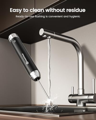 Maestri House LunaFro Max Rechargeable Milk Frother,Stepless Speed Control - Image 6