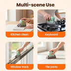 Magic Window Track Cleaner, 2026 New Handheld Window Groove Cleaning Brush Tool Set, Cleaner Brushes for Window lides Gaps Tile Lines Shutter Slats Car Vents & Narrow Gaps (3, Gray) - Image 5