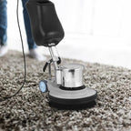 TOYANDONA 17" Heavy-duty Multi-functional Floor Buffer Polisher Machine - Clean, Scrubb And Polish with Ease, Carpet Cleaner For Hardwood Tile And Commercial Spaces 3. 96 Gallon Tank, 175 , 1100w - Image 6
