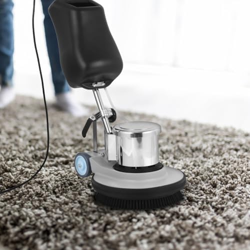 TOYANDONA 17" Heavy-duty Multi-functional Floor Buffer Polisher Machine - Clean, Scrubb And Polish with Ease, Carpet Cleaner For Hardwood Tile And Commercial Spaces 3. 96 Gallon Tank, 175 , 1100w - Image 6