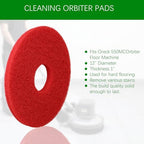 12" Orbiter Polishing Pads 437.055 for Oreck ORB550MC Floor Machine, 2 Pack - Image 5
